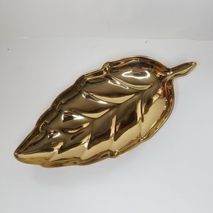 DIRILYTE gold leaf tray